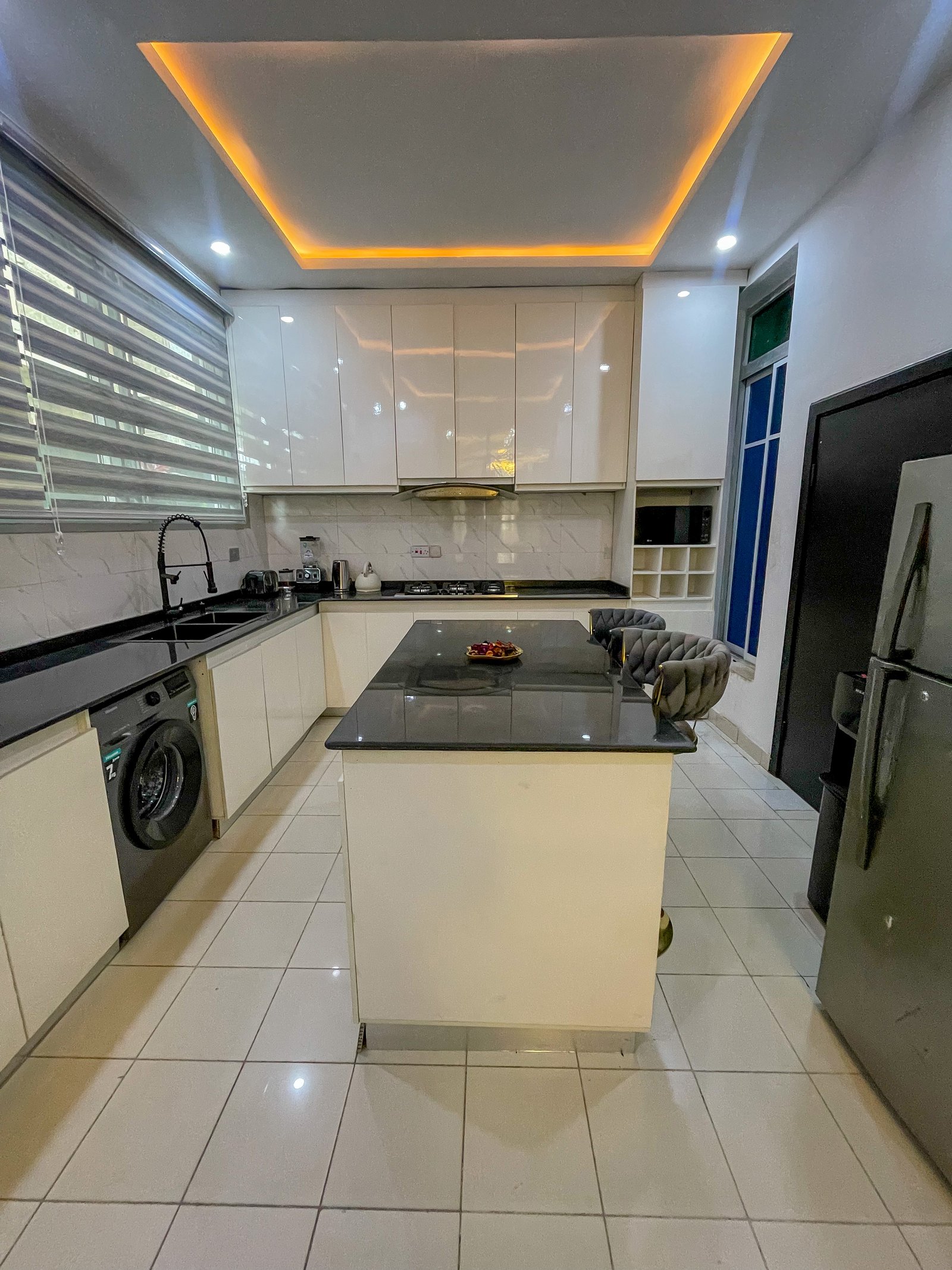 Furnished kitchen